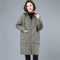 여성 후드 코트 캐주얼 웰론 패딩 솜누비 점퍼 빠른배송S221009009