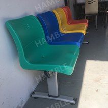 버스정류장의자 벤치 야외의자 흡연실 3인용, 네사람