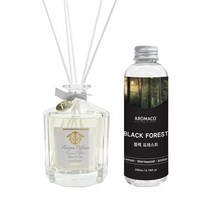 아로마코 아로마코앤티크 디퓨저250ml+리필200ml 세트, 블랙포레스트_라벤더가든