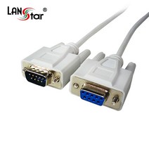시리얼 연장 케이블 10M 9핀 DB9P M-F Direct, 1