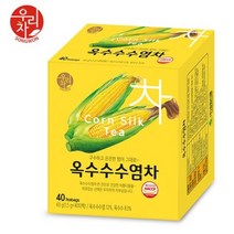 우리차 옥수수수염차, 1.5g, 40개입, 2개