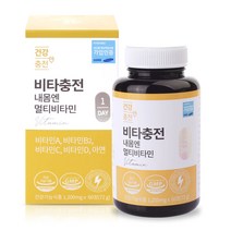 건강충전 비타충전 내몸엔 멀티비타민 60정, 1. 60정 - 1병