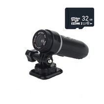 유튜브카메라 브이로그 카메라 액션캠 DV50 액션 HD 960P 자전거 헬멧 영상기록장치 야외 스포츠 DV 비디오 방수 기록장치 자동차 자전거용 대시 캠, 3.32GB TF card