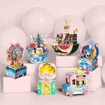 아이룸데코 DIY 오르골 만들기 로보타임 뮤직박스, 오르골 보석함