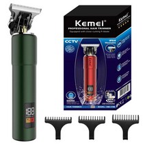 남자바리깡 왈클리퍼 kemei 1759 남성용 방수 10w hair trimmer 손질 풀 엑스퍼트바리깡, 상자 포함