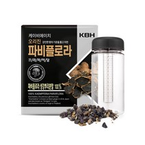 파비플로라 60g 흑생강 생강 뿌리 분말 가루100%+ 보틀 10+ 사은품 끄라차이담 생강차 갈랑가 태국 인삼 블랙진저 자색생강 사포닌 아르기닌 체력 차 파비플로라먹는법 효능, 1박스