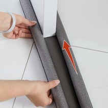 에프플래닝 방문틈막이 아파트방음문 문틈바람 월동준비 문방풍 방문 틈새 문틈 소음 빛 차단 발끼임방지 문틈막이, 그레이 2개, 2개