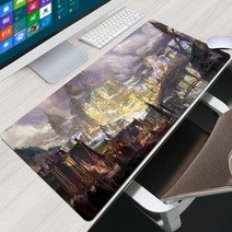 장패드 L-Lost Ark 마우스 패드 Pc 게이머 액세서리 Xxl 데스크 프로텍터 키보드 매트 대형 게임 확장 컴퓨터, [07] 300x900x2mm, [01] FS003320