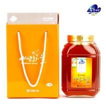 [영월농협] 동강마루 야생화꿀 (병2kg)/손잡이박스, 단품, 단품