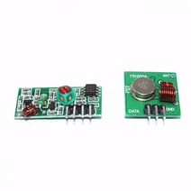 315mhz 433mhz RF 모듈 Arduino DIY 전자 키트용 무선 송신기 수신기 원격 리모컨, [03] 315mhz RF module