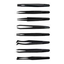 플라스틱핀셋 정전기방지핀셋 전자기기용핀셋 8종세트