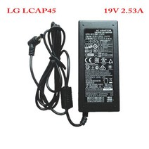 AC DC 어댑터 19V 2.53A AC DC 어댑터 충전기 LG LCD 전원 공급 장치 LCAP35 45 DA-48F19 32MB25VQ, 04 AU Cable