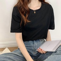다국적 200g 신장 정소 순면 가방 넥타이 반팔 티셔츠 남녀 여름 와이드 사이즈 순백 긴팔 학생