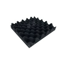 3cm 두께 악기방 노래방 가정용 방음 스펀지 패드 천장엠보싱 셀프시공 흡음재 계란판, 검은색, 50x50x3cm