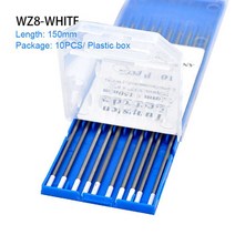 10/20PCS 텅스텐 전극 TIG 용접봉 150mm 6 quot1.0 1.6 2.4 3.2mm WL20 WT20 WC20 WL15 WZ8 WY20 WP WR, [01] WL15, [01] 1.0mm, [01] 150mm x10PCS