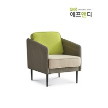ZF 베레스 1인용 사무용 패브릭쇼파, 그린
