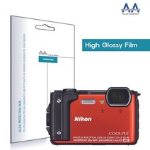 제이트리ALLDA 니콘 쿨픽스 W300s 고광택 보호필름 국산 디카액정커버 고화질 카메라 LCD DSLR 고급+jaytreㄷ, 이상품선택해요!