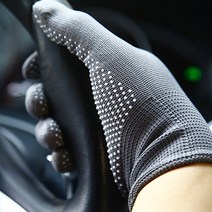 미끄럼방지 반코팅 도트장갑 작업장갑 면장갑 목장갑, 10켤레, 검정색