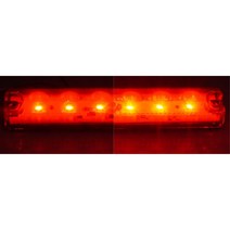 대형트럭 차량용 LED 사이드등 차폭등 12V 24V 푸조 베라크루즈 더뉴레이 코란도스포츠 포터2 미니버스 쏘나타DN8 그렌져XG G70 신형5톤 A6, 24V 레드