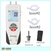 압력 게이지 에어 유압 수압 측정기 2018 디지털 계 공기압 공기압 차동 키트 55h2o +55h2o 데이터 홀드 medidor presion ht-1890, 없음