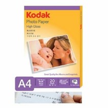 광택포토용지 A4 20매 전사 캔버스지 온라인인화, 단품