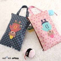 푸미 손잡이 파우치 소품가방 니프코리아 동대문왕도매 미니가방 지갑 소형 필통, 네이비