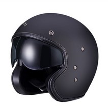 AMZ3 / 4 아라이램5 RX7X AGV 오픈페이스 레트로버 덱스톤500TX SOL 할리 비틀 SST헬멧 라이딩 오토바이용품매장, 블랙 (기프트 모자 테두리)