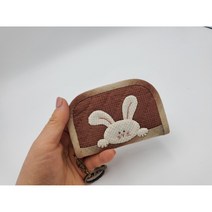 [퀼트메이트] 토끼카드지갑 퀼트완제품