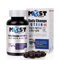 모스트헬스 눈건강 데일리체인지 루테인 알파 180캡슐(6개월분), 데일리체인지 루테인알파180캡슐, 6개
