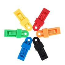 야외 캠핑 텐트 캐노피 클립 천막 windproof 고정 버클 플라스틱 액세서리 바람 로프 클립을 강화하려면, [07] Multi-color