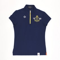 2403.파리게이츠 하프집업 반팔폴라티셔츠/정품/여성