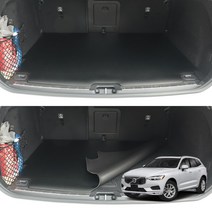 루이카볼보XC60 폼카본 트렁크매트커버 카매트 자동차용품 스크래치방지 (VOLVO), 볼보XC60 (블랙폼카본)