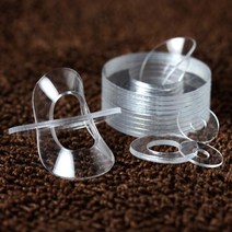 과일세척기 절연 와셔 PVC 스크류 부드럽고 단단한 플라스틱 투명 플랫 나일론 m2 5 m, M3x6x1mm (100pcs)+Soft