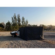 블랙코팅 270도 어닝 차량용 사이드어닝 사이드 텐트 블랙 자외선 차단 방수, 05.어닝텐트 블랙 2m