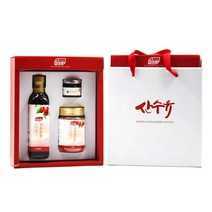 지리산 구례 산수유청 분말 잼 선물세트