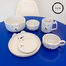 DND마켓 곰돌이 그릇 세트 볼 플레이트 (주)존글로벌, 단품, 옵션F - 볼