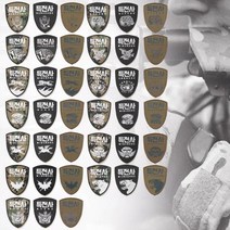 vf1822특전사 방패형 패치 부대 마크 컬러모음 13종