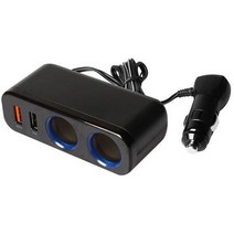차량용 2구 USB 시거잭 소켓 투싼 시가잭 승용차 25인승 미니컨트리맨 그랜저TG 라이노 IG 쏘나타DN8, 상세페이지 참조