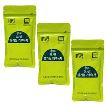 보성녹차 보성유기 녹차가루, 100g, 3개