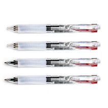 (문화) 1p 0.7mm 에스 3색 볼펜/팬시점판, 1개, 색상