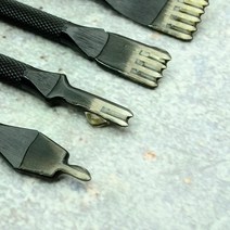 가죽공예 도구 - 세이와 프로 다이아몬드 치즐 *사이즈 날 선택*, 4mm-2날