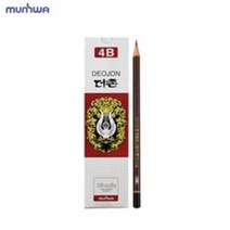 문화연필 더존 4B, 48개입