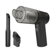 DMATE SN-6102S 미니 무선 진공청소기 라이트 / 가정용 차량용, 블랙의