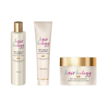 hair biology 헤어 바이올로지 컬헤어전용 샴푸 컨디셔너 마스크 3종세트 Anti-Frizz & Illuminate Maske 지랄머리완, 1개