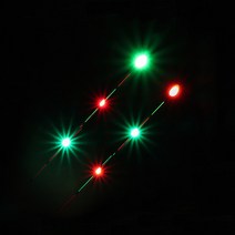 천리안 찌톱 3점등 / 이화 요수 전자찌 / 민물낚시대 / 민물찌 / YOSOO, 40cm, 적색, 1개