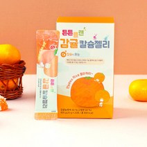튼튼플랜 어린이비타민 감귤맛 칼슘젤리 20g X20개