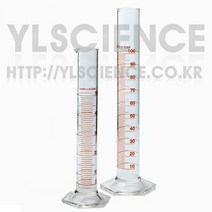(YLS) 강화유리 표준형 메스실린더 Cylinder 5ml~300ml 유리메스실린더 눈금실린더 매스실린더 특급유리, JLSDC-2.5 25ml 1개