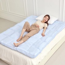 아이스 쿨 매트리스 토퍼, 블루