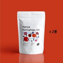 커피가사랑한남자 New/중배전원두/케냐 AA(Kenya AA) 원두 2봉지, 250g, 핸드드립용