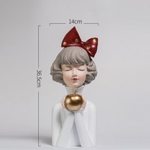 장식소품 미니 피규어 버블걸 인테리어 소품, 11
